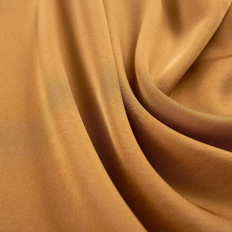 HY481 Kain mesh asetat imitasi Brown SPH yang bernapas, ringan dan tahan kerut